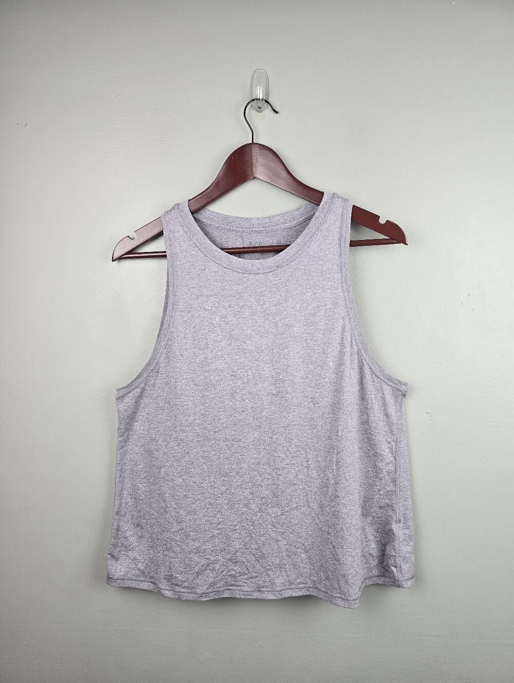 Athleta Womens Uptempo Tank Dusk Gray Purple Size M Loungewear Workout Gym